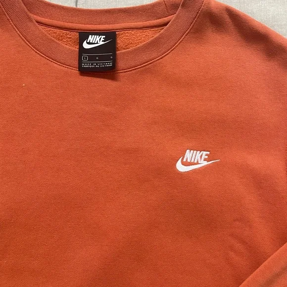 Nike Sportswear Club Fleece - Light Sienna/White - Picture 3 of 4
